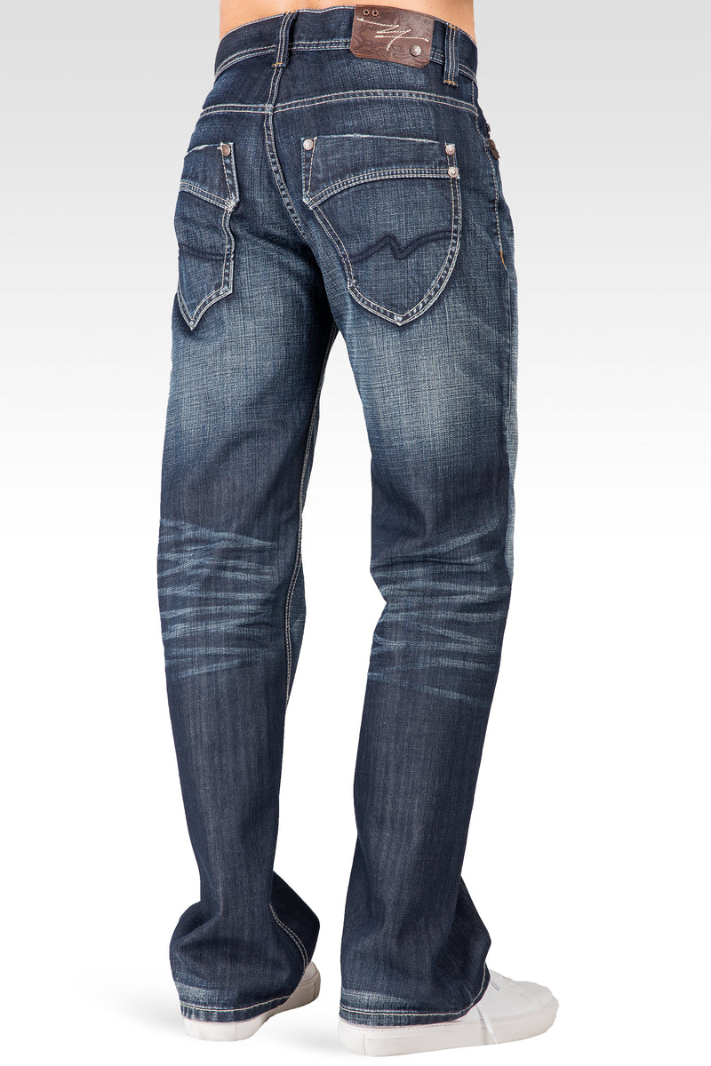 【KOOLOSET】Reversed Jeans Men's Vintage '46 Regular Fit Stackable Bootcut Jeans in