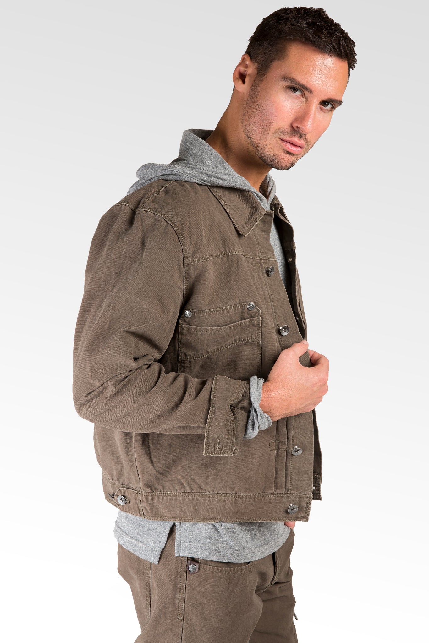 Denim canvas jacket hotsell