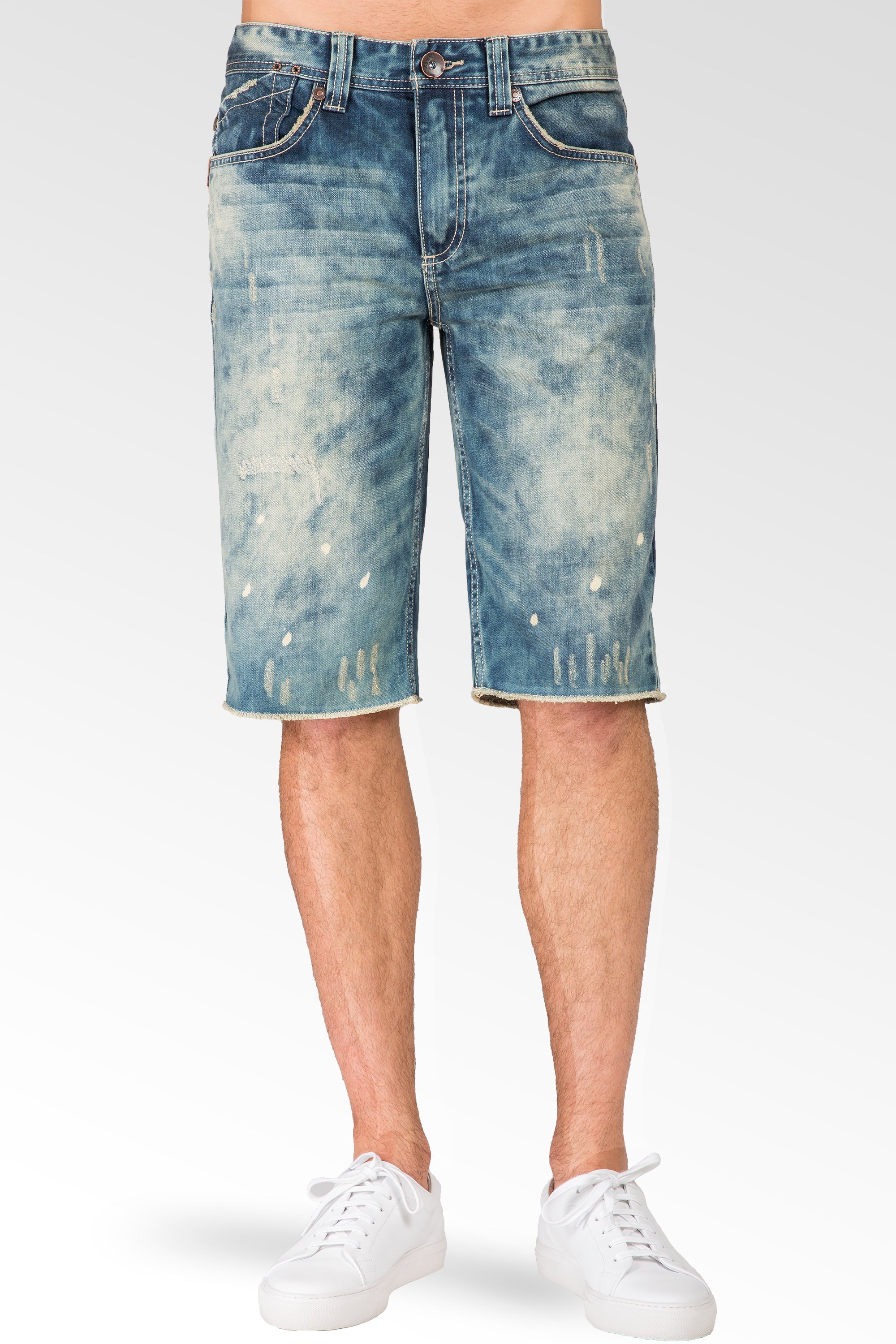 Level 7 Men's Relaxed Midrise Jean Shorts