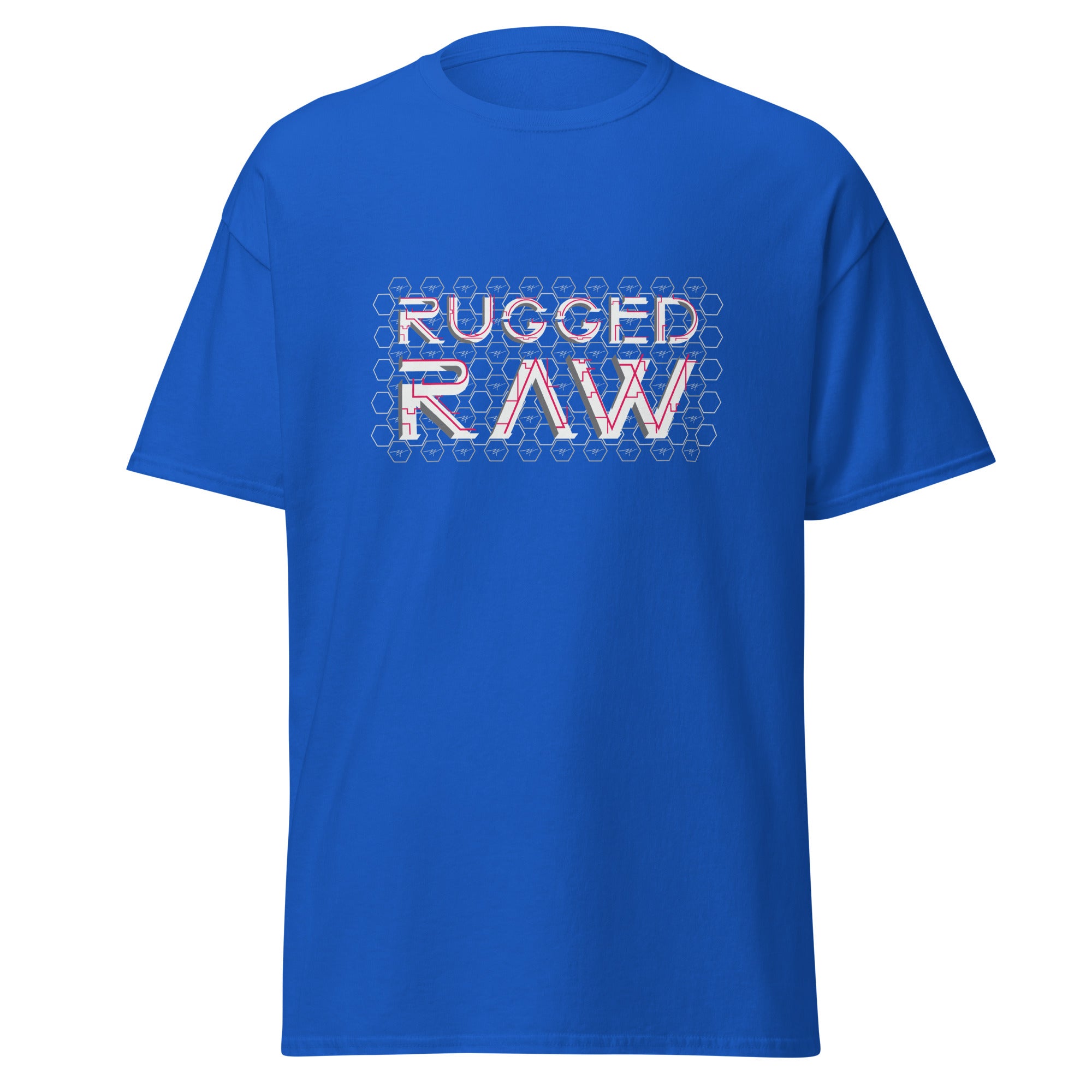 Men's " RUGGED RAW " Graphic T-Shirt