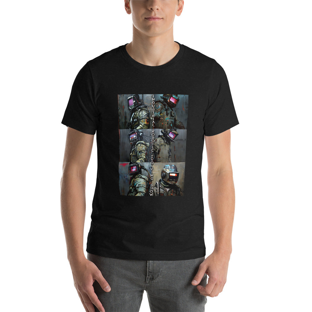 Men's Industrial Robotic Show Graphic T-Shirt