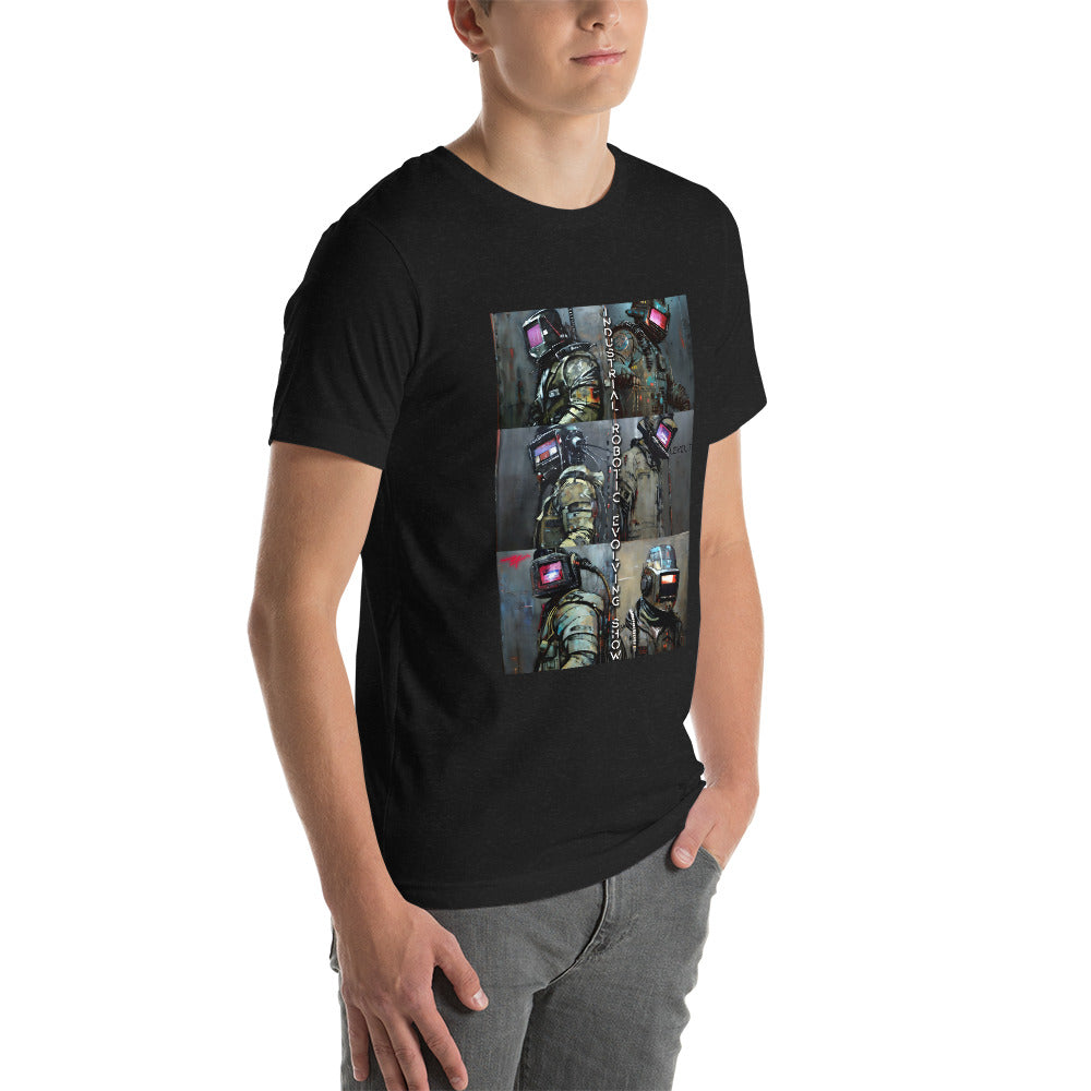 Men's Industrial Robotic Show Graphic T-Shirt