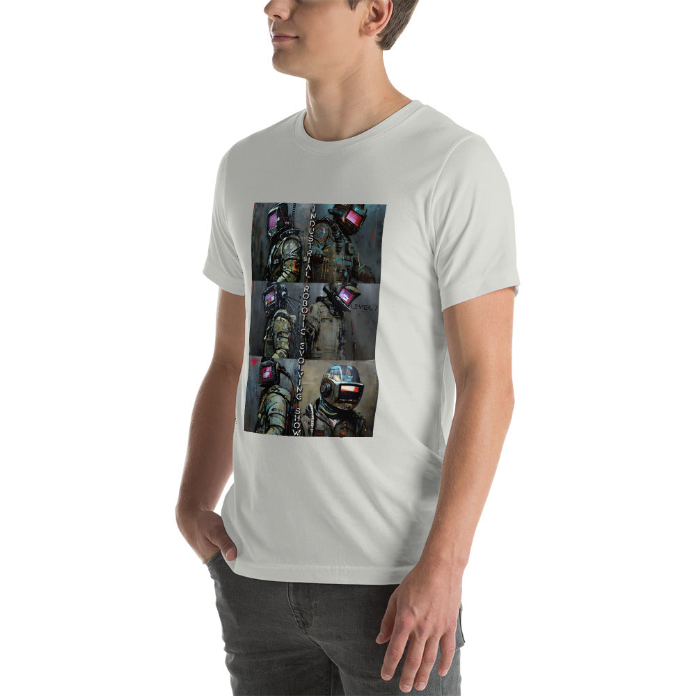 Men's Industrial Robotic Show Graphic T-Shirt