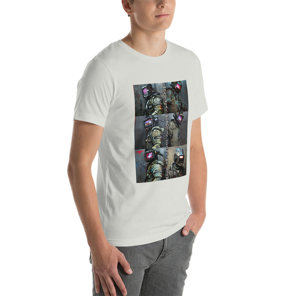 Men's Industrial Robotic Show Graphic T-Shirt