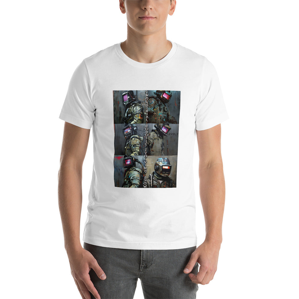 Men's Industrial Robotic Show Graphic T-Shirt