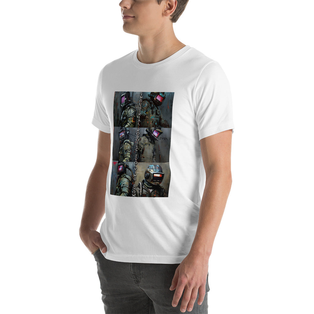 Men's Industrial Robotic Show Graphic T-Shirt