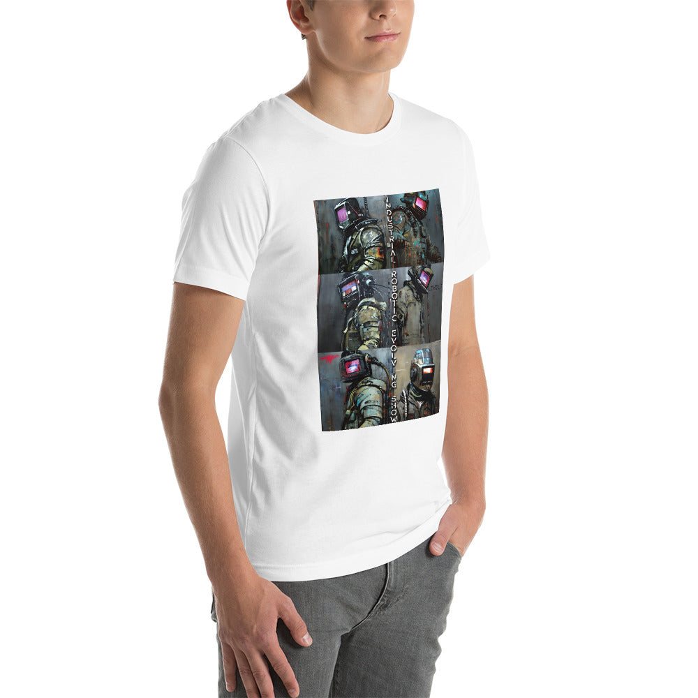 Men's Industrial Robotic Show Graphic T-Shirt